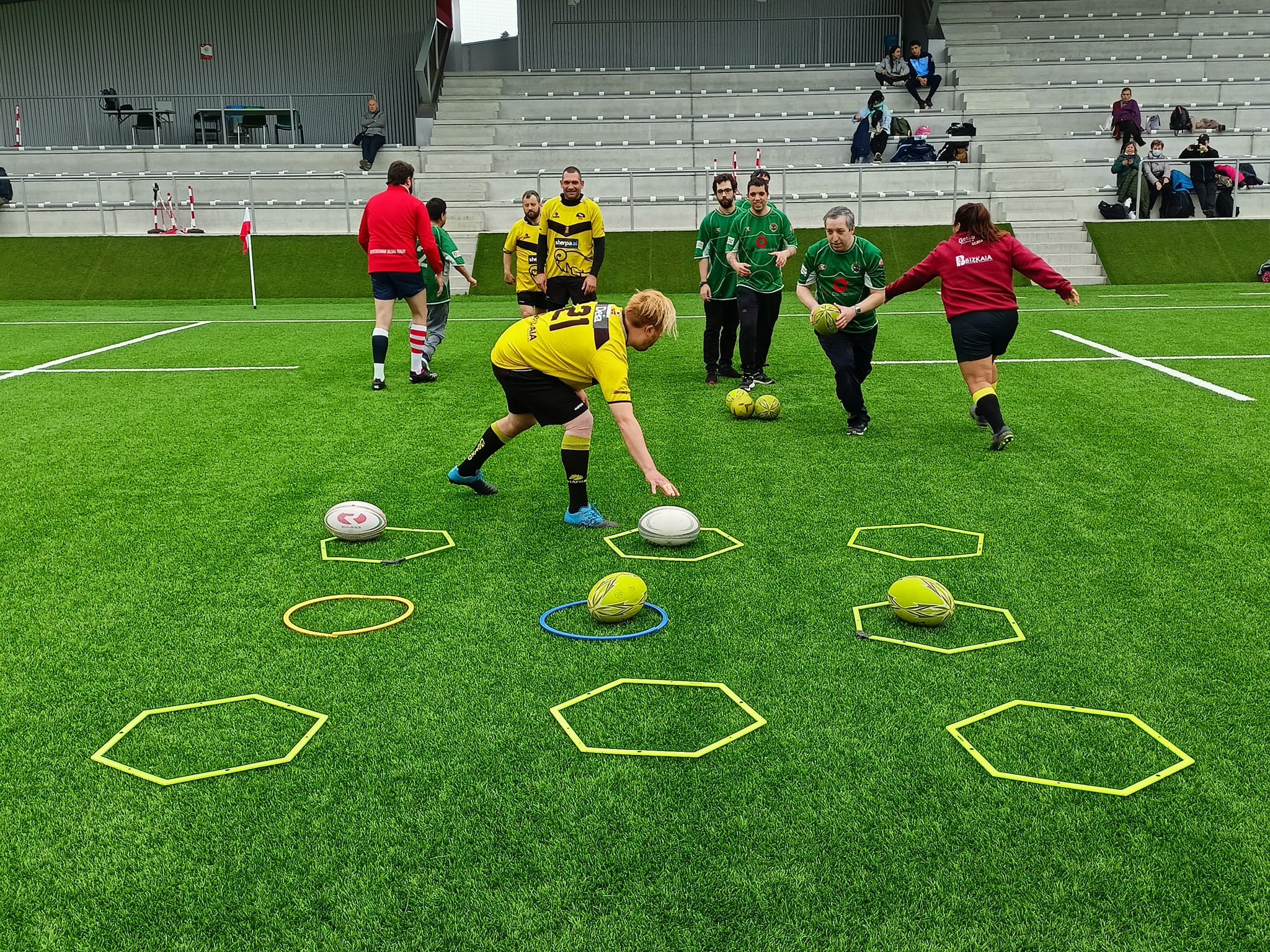 El Iruña RC acude a una Concentración de Rugby Inclusivo en Bilbao